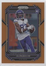 2022 Panini Prizm Rookies Orange Prizm 30/249 Jalen Nailor #358 0x3x