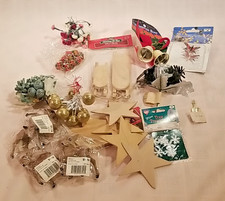 Lot of Christmas Crafting Items As Shown in Photos - Most NOS