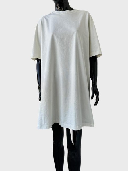 Women Balenciaga Dress White Cotton 40 / L / 48