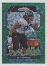 2021 Panini Prizm Rookie Green Scope Prizm 11/75 Jay Tufele #440 0oa7