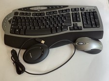 Microsoft Wireless Laser Desktop 4000 Ergonomic Keyboard Mouse Set - Tested