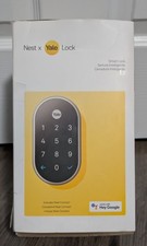 Google Nest x Yale Lock - Tamper-Proof Smart Wifi Bluetooth Deadbolt Lock, New