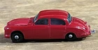 Vintage Lesney Matchbox Series No 65 Red Jaguar 3.4 Litre