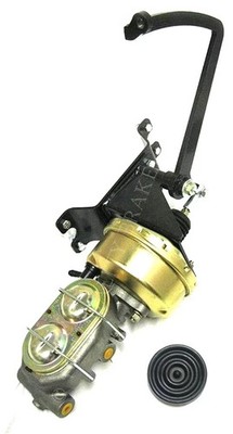 Universal Street Rod Bolt On Frame Mount 7'' Single Power Brake Booster Kit