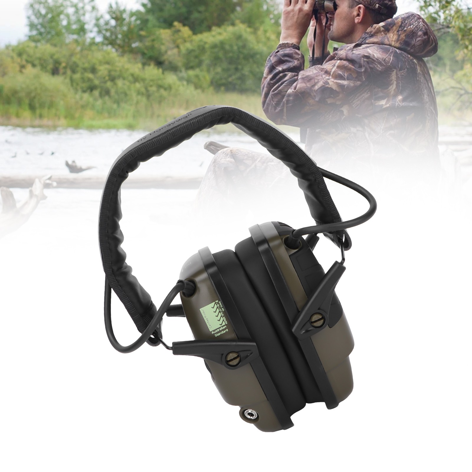 ⊹Noise Reduction Safety Earmuffs Ear Protection Foldable Shooters Hearing