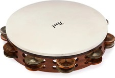 Pearl Orchestral Tambourine - 10 inch, German Silver and Beryllium Copper