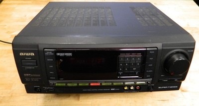 Aiwa AV-X120U 5.1 Channel AV Surround Sound Receiver Stereo System Phono T-Bass