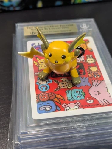 Vintage 1999 ⚡ Pokemon Raichu Pokemon Tomy Figure CG ⚡ 1.75"