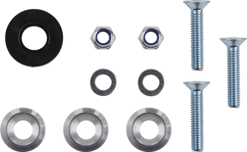 T.M. Placa de deslizamiento DESIGNWORKS - negra - LTR 450 SUFP-R450-BK Foto 3 de 3