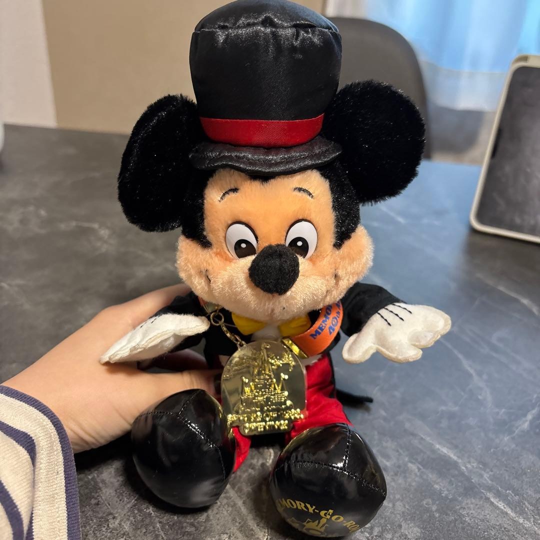 Disneyland 40th Anniversary Mickey Mouse Plush