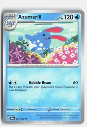 Azumarill 034/142 Stellar Crown Uncommon