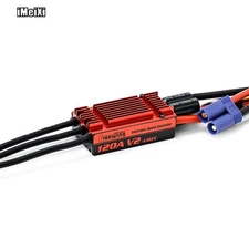 Freewing 120A V2 ESC Brushless Speed Control 3-8S Input Reverse Brake Function