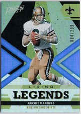2022 Panini Prestige #LL-20 Archie Manning Living Legends Xtra Points Blue #/299