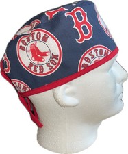 MLB Boston Red Sox Circle Scrub Hat Chemo Cap