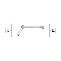 Magneti Marelli 941319170092 ZüNdkabelsatz FüR Ford, Mazda