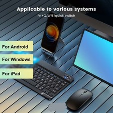 Mini Wireless Keyboard And Mouse Set 2.4G Ultra-Thin for any wireless needs