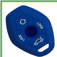 Silicone Keyless Entry Remote Fob Cover for BMW Series Protection Case