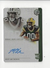 2018 Elements #112 Marquez Valdes-Scantling RC Rookie AUTOGRAPH Packers /199