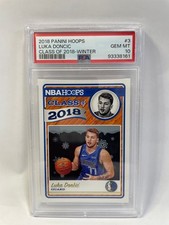 PANINI 2018 Hoops Class Of 2018 #3 Luka Doncic Class Of 2018 Winter PSA GEM MT