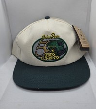 Vintage John Deere Trucker Hat Mesh Snapback Made In USA Dealer Promo #30 NWT