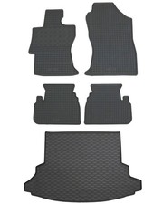 Gummi Fußmatten Kofferraumwanne für Subaru Impreza 5 2017-2023 Set Gummimatten