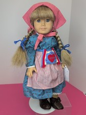 18 Pleasant Company American Girl Doll Kirsten" Blonde Meet Dress S2E