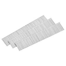 1000Pcs 18 Gauge Brad Nails, 3/4" Length Straight Finishing Nails Silver Tone