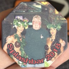 Splashbar 2018 Brian Cashman Forever In Our Hearts Octagon Poker Chip