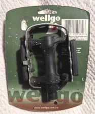 N.O.S. WELLGO B087 MTB/BMX Aluminum Body, Black Ball Bearing, CR-MO Axle 9/16"