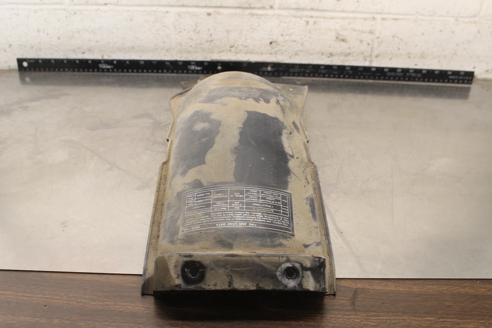 Kawasaki 440 LTD KZ440D 1981 correa trasera guardabarros guardabarros guardabarros A414 Foto 2 de 4