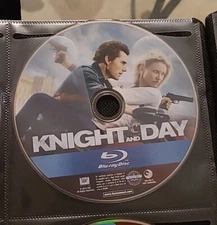 Knight and Day (Blu-ray Disc, 2012) Blu-ray Disc Only, No Case 