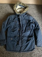 Brave Soul Parka Jacket . Blue , Large 40/42 Chest Perfect Condition 
