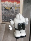 BANPRESTO ~ 1998 White Tetsujin 28 ~ 4” Wind-up Tin Toy ~ SHIPS FREE — photo 4