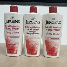 Jergens Extra Moisturizing Hand Soap Liquid Hand Soap Cherry Almond Pack Of 3