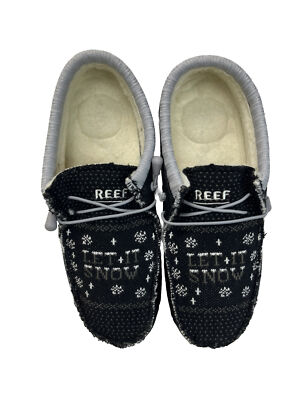 Reef Tipsy Elves CUSHION COAST Shoes Size New Sherpa