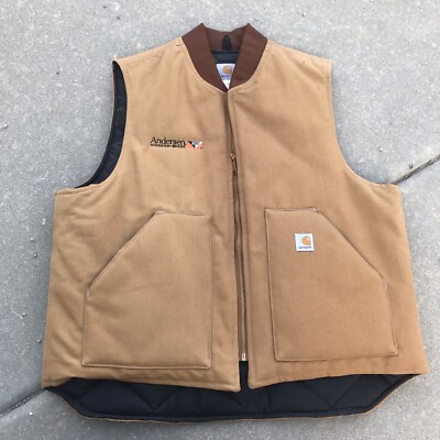 Carhartt / ベスト/M/コットン/BRW/無地/V01-BRN s-l400.jpg