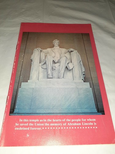 Vtg Educational Booklet Only "Lincoln Cents" State Facts *NO COINS INCLUDED*