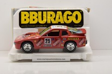 PORSCHE 924 TURBO GR.2 1981 BURAGO 1/25 NEUF EN BOITE D'ÉPOQUE