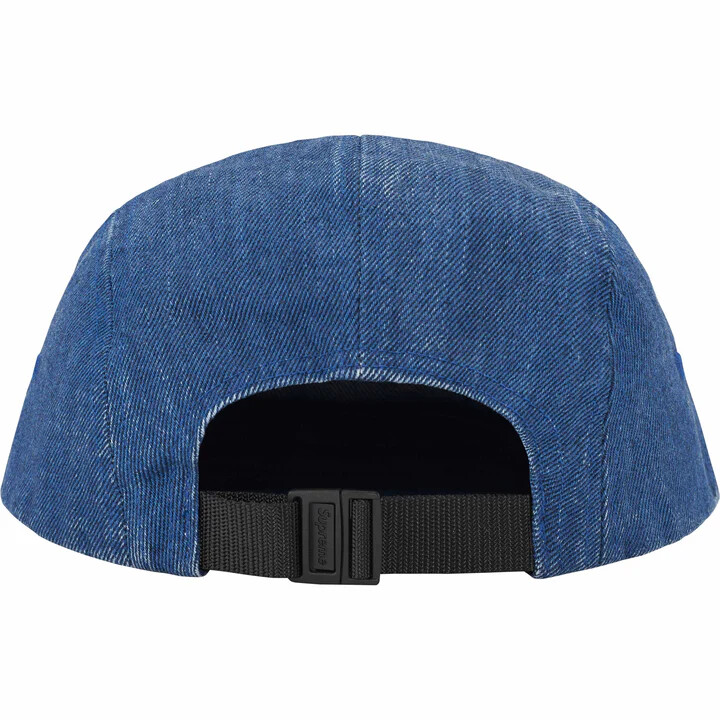 小物 Supreme Coated Denim Camp Cap 24ss Supreme Coated Denim Camp Cap Black (SS24) - SS24 - US