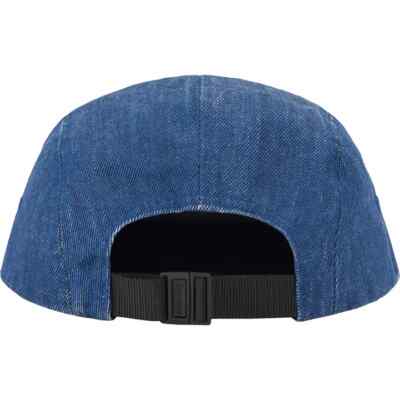 Supreme Coated Denim Camp Cap ロイヤル 24ss Supreme Coated Denim Camp Cap Hat SS24 5colors Black White