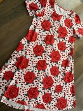 Heart Roses- Charlie’s Project Charley Dress- XS- Sample FINAL SALE