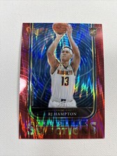 2020-21 Panini Select Basketball RJ Hampton Rookie Selections Flash Prizm SP #10