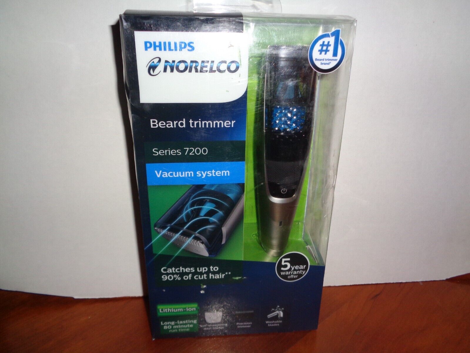 Philips Norelco Cordless Vacuum Beard Trimmer 7200 with 20 Length Settings New Chainsaw