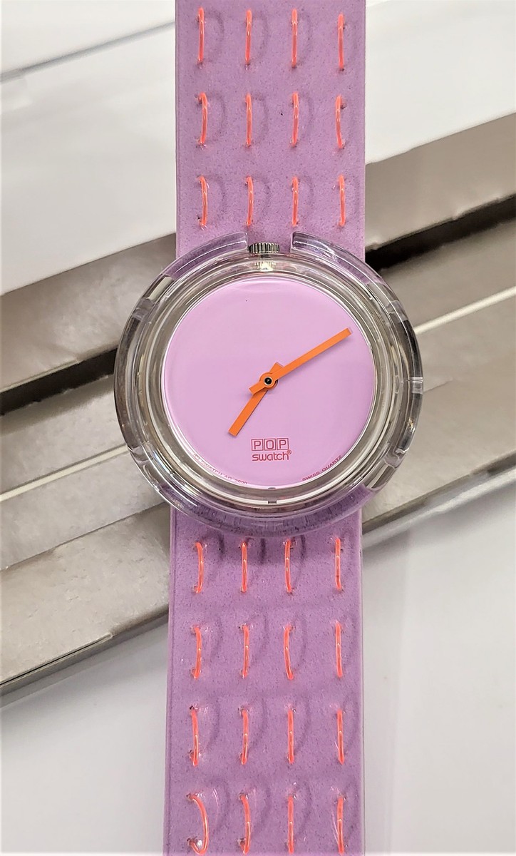 SWATCH STANDARDS Pop 2001 PMK141 Orange Brush New