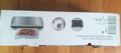 NutriChef Automatic Food Vacuum Sealer - Electric Air Sealing Preserver System