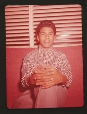 Rafael Campos Vintage 1950's Candid Portrait Original 2.25 x 2.25 Transparency