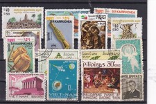 asia stamps 15 pieces o lot 54