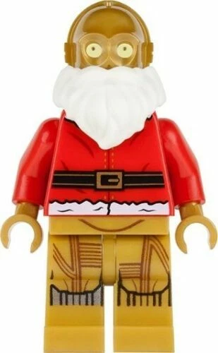 Minifigures c-3po pour jeux de construction