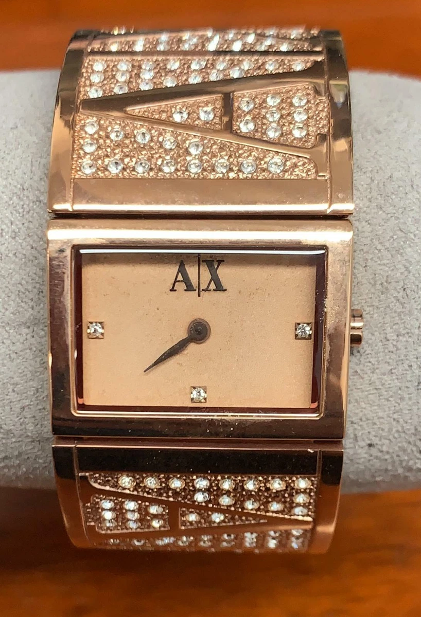 Armani exchange smart watch women's sale