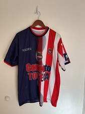 Vintage 90s Era Chivas FC Guadalajara Striped Jersey XL Mexico